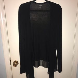Long Sleeve Black Cardigan